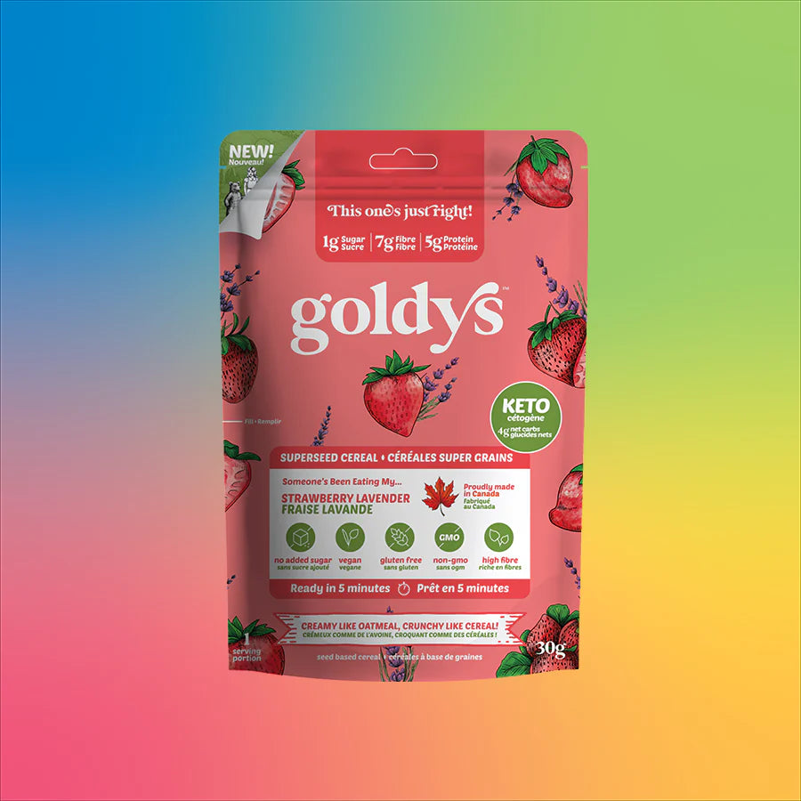 Goldy's Strawberry Lavender Superseed Cereal