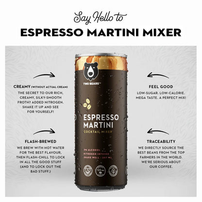 Two Bears Espresso Martini Mixer