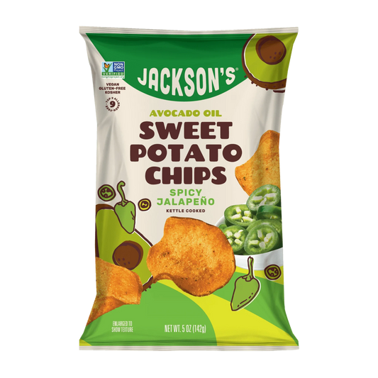 Jackson's Spicy Jalapēno Sweet Potato Chips