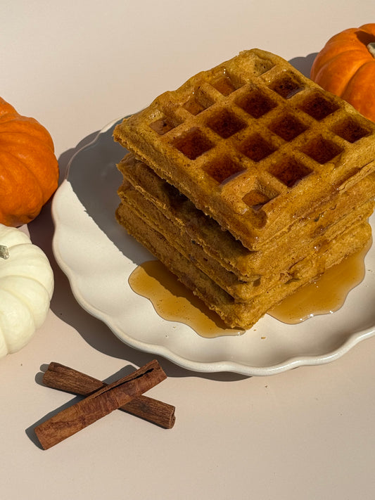 Molly's Pumpkin Spice Waffles
