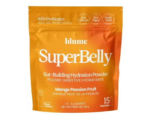 Blume SuperBelly Mango Passion Fruit Gut-Building Hydration Powder