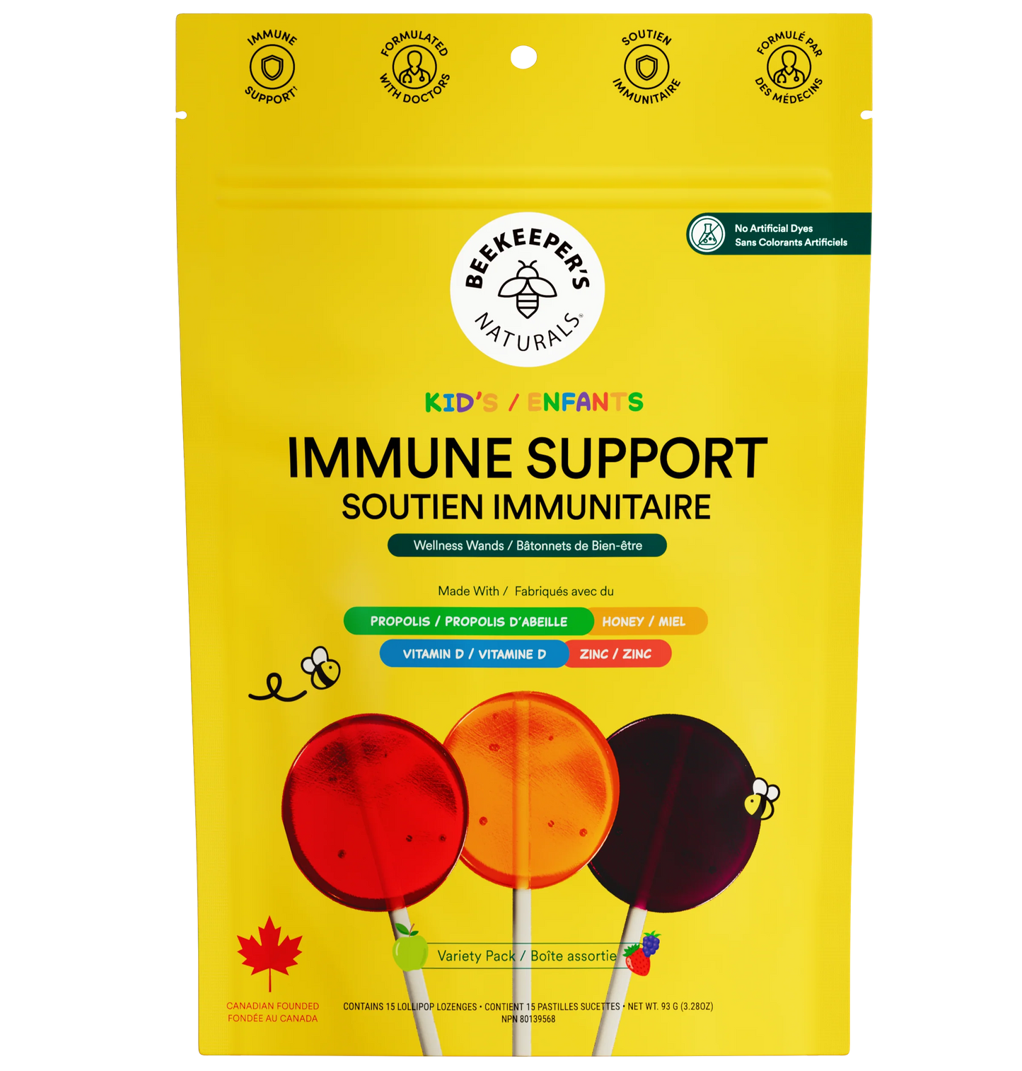 Wellness Wands - Kids Immune Support Lollipops