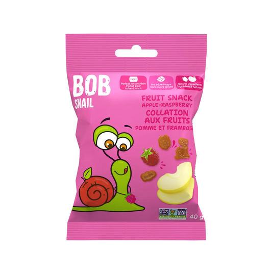 Bob Snail Fruit Snack - Apple Raspberry