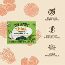 Load image into Gallery viewer, Four Sigmatic Think Matcha Latte Mix
