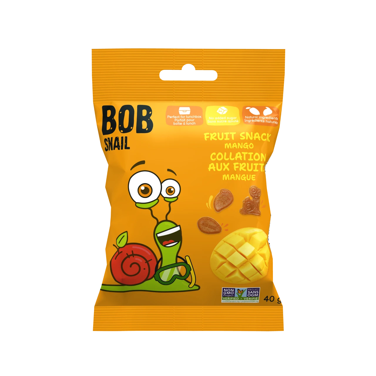 Bob Snail Fruit Snack - Mango