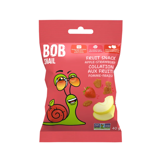 Bob Snail Fruit Snack - Apple Strawberry
