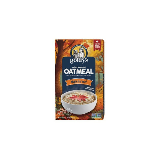 Goldy’s Maple Harvest Instant Superseed Oatmeal