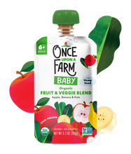 Load image into Gallery viewer, Once Upon A Farm Fruit &amp; Veggie Blend Pouch
