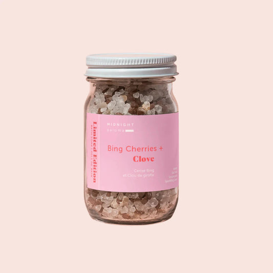 Midnight Paloma Bing Cherries + Clove Bath Soak