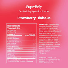 Load image into Gallery viewer, Blume SuperBelly Strawberry Hibiscus Gut-Building Hydration Powder
