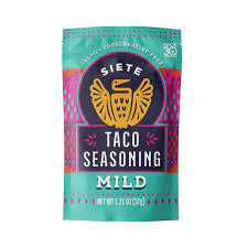 Siete Mild Taco Seasoning