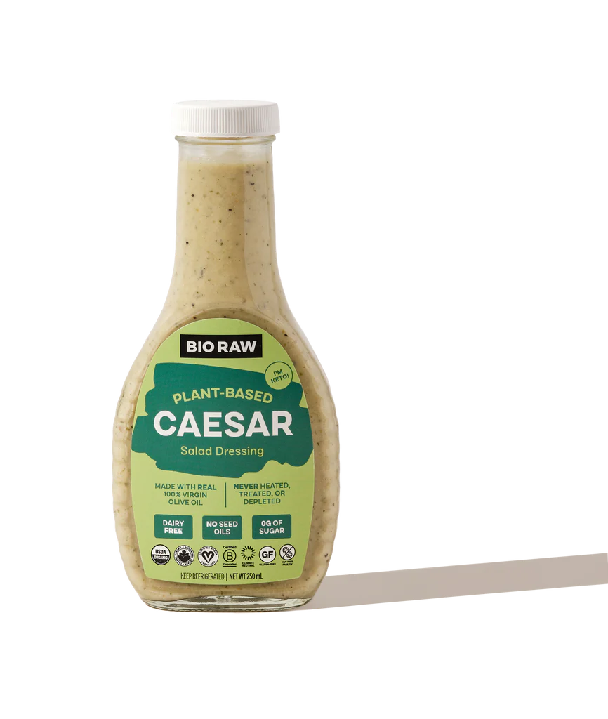 Bio Raw Plant-Based Caesar Dressing & Marinade
