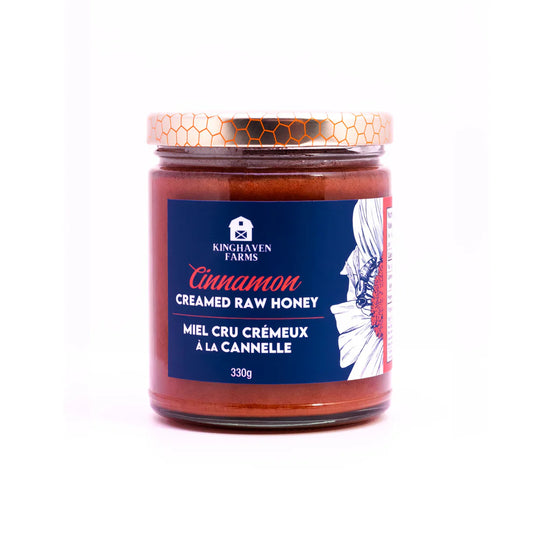 Kinghaven Cinnamon Creamed Honey