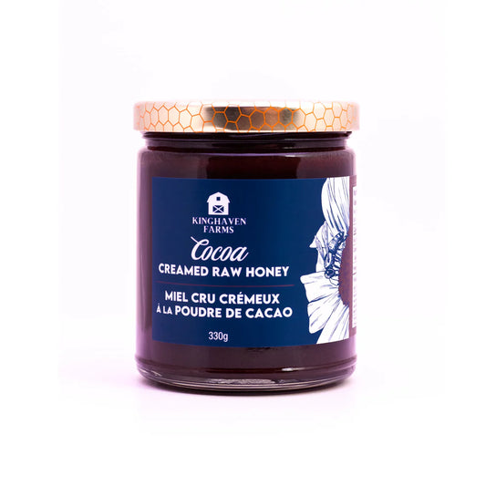 Kinghaven Cocoa Creamed Honey