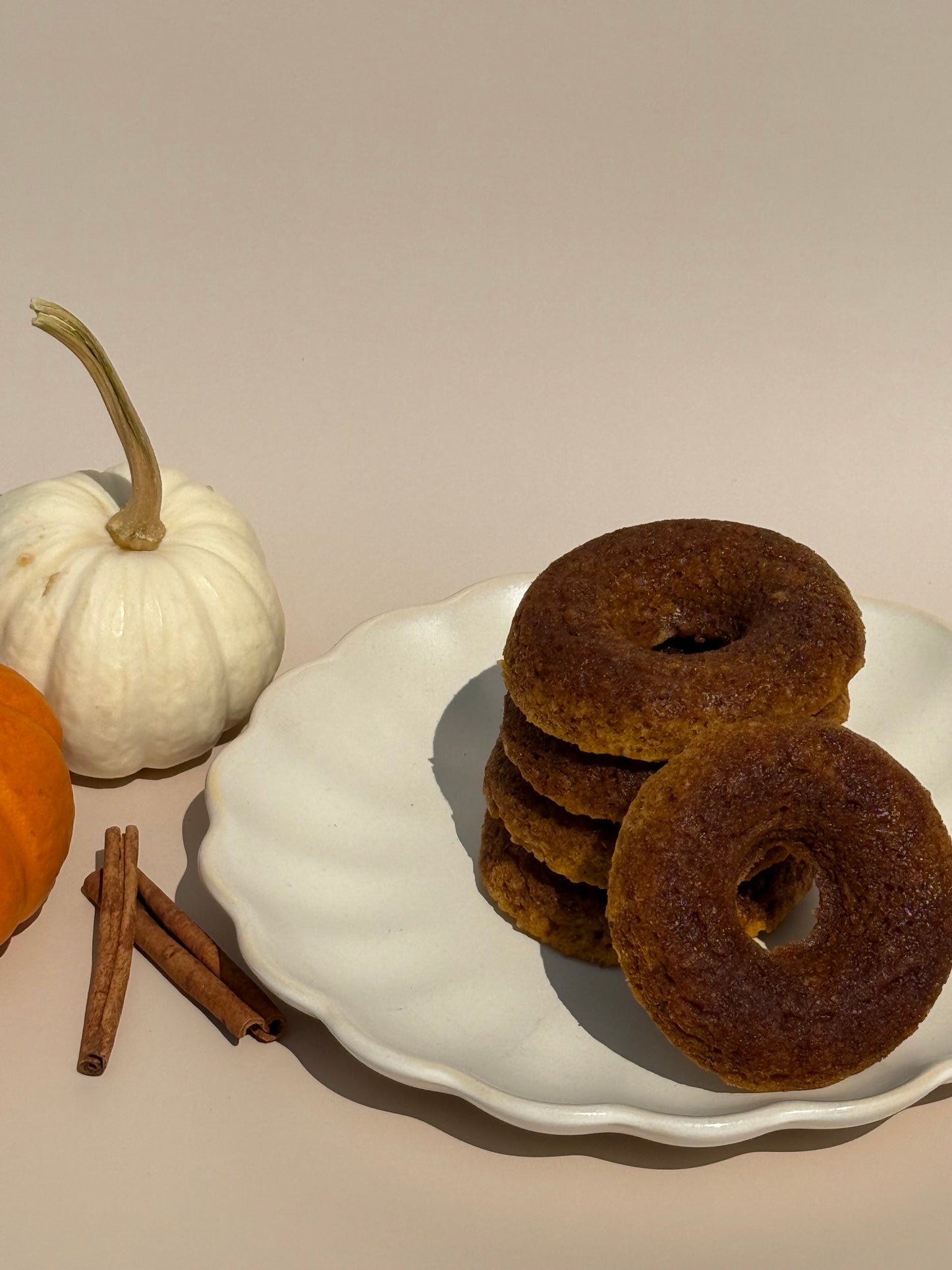 Molly's Pumpkin Spice Donuts