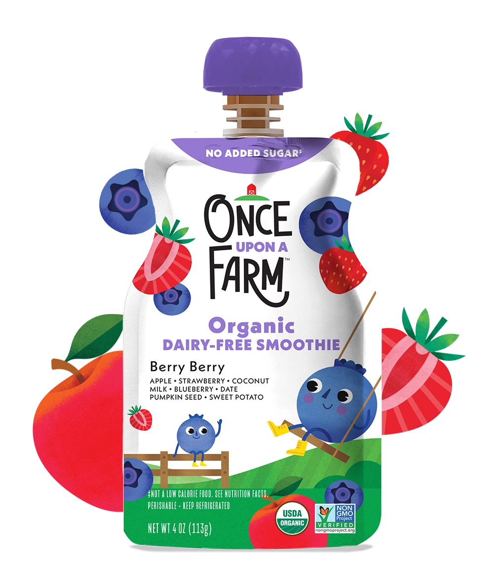 Once Upon A Farm Dairy-Free Smoothie Pouch
