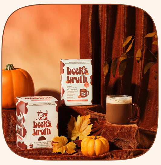 Beck’s Broth Pumpkin Spice Hot Chocolate