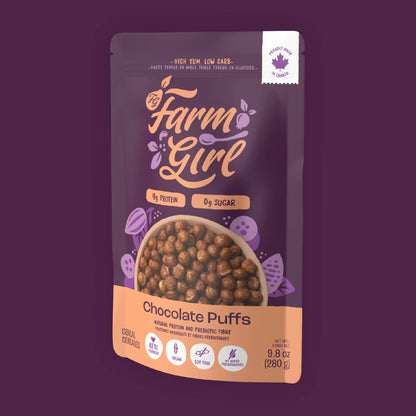 Farm Girl Chocolate Puffs