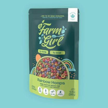 Farm Girl Rainbow Hoops