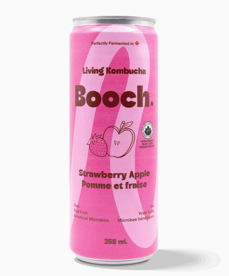 Booch Strawberry Apple Kombucha