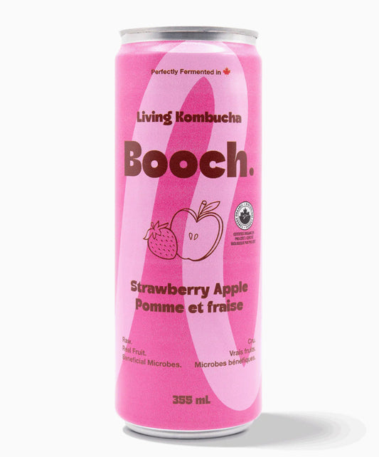 Booch Strawberry Apple Kombucha