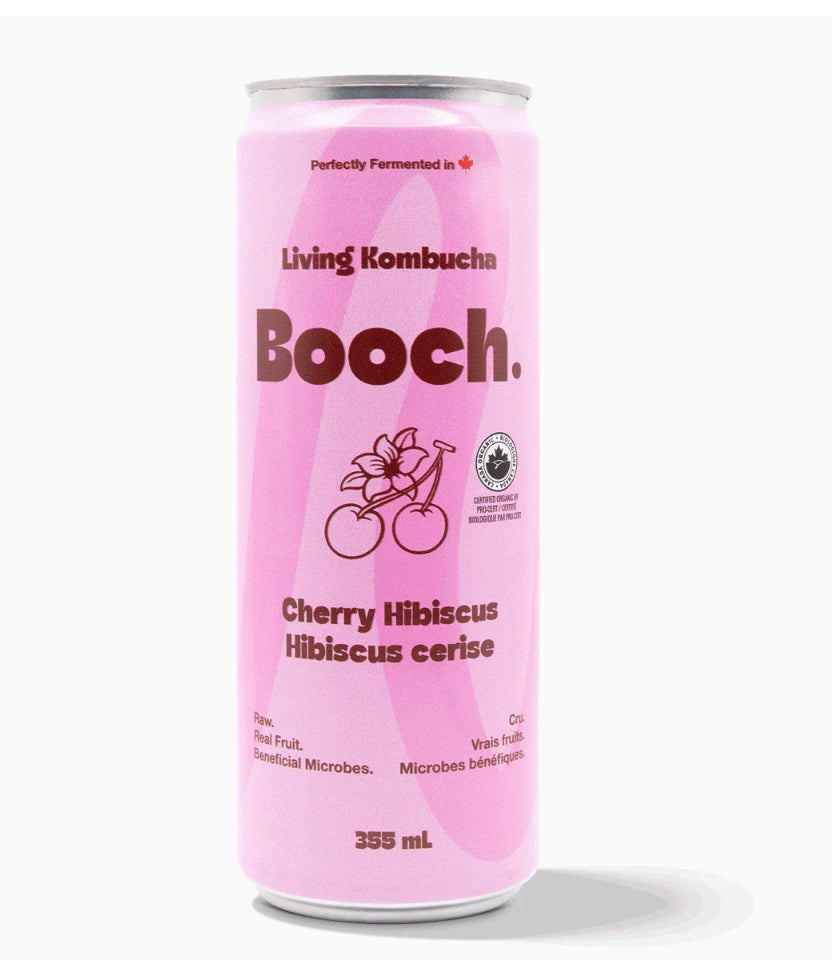 Booch Cherry Hibiscus Kombucha