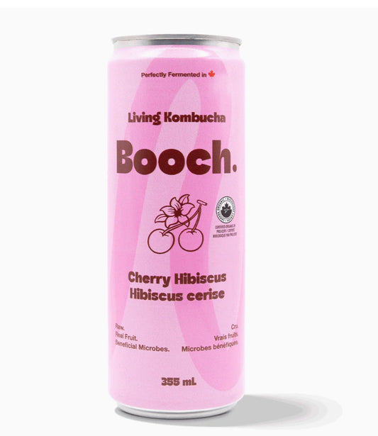 Booch Cherry Hibiscus Kombucha