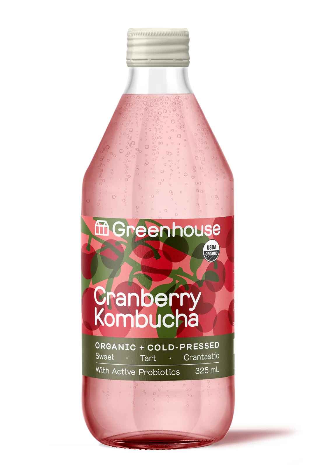 Greenhouse Juice Cranberry Kombucha