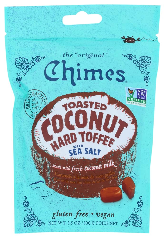 Chimes Toasted Coconut Hard Toffee Sea Salt