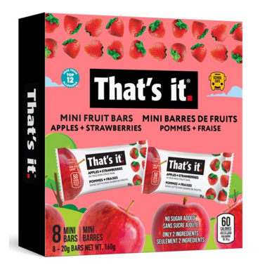 That’s It Mini Fruit Bar Apple + Strawberry
