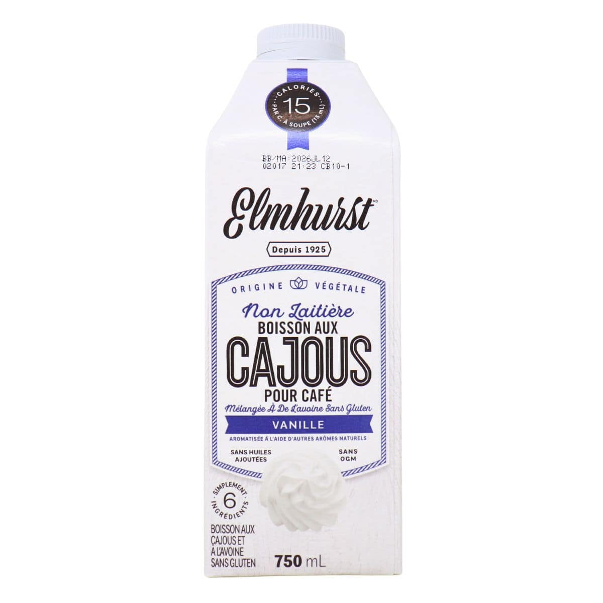 Elmhurst Vanilla Cashew Creamer