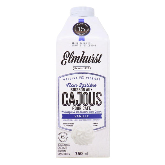 Elmhurst Vanilla Cashew Creamer
