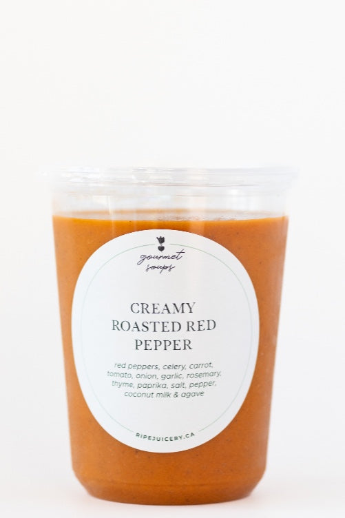 Ripe Juicery Creamy Roasted Red Pepper Soup