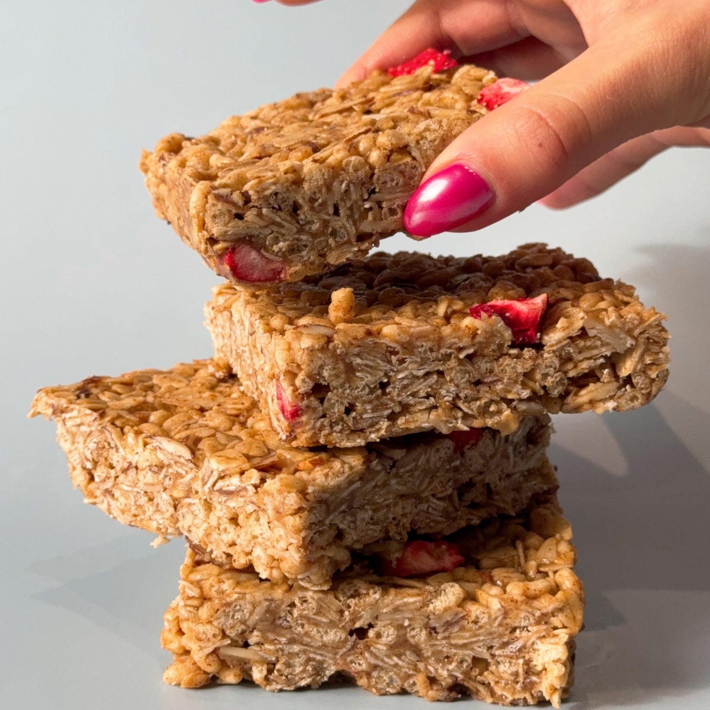 Molly's Strawberry Granola Bars