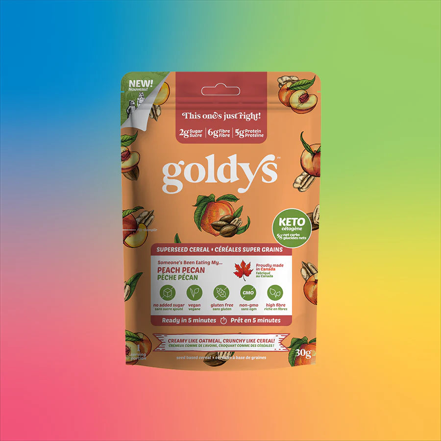 Goldy's Peach Pecan Superseed Cereal