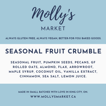 Load image into Gallery viewer, Molly&#39;s Strawberry Rhubarb Crumble
