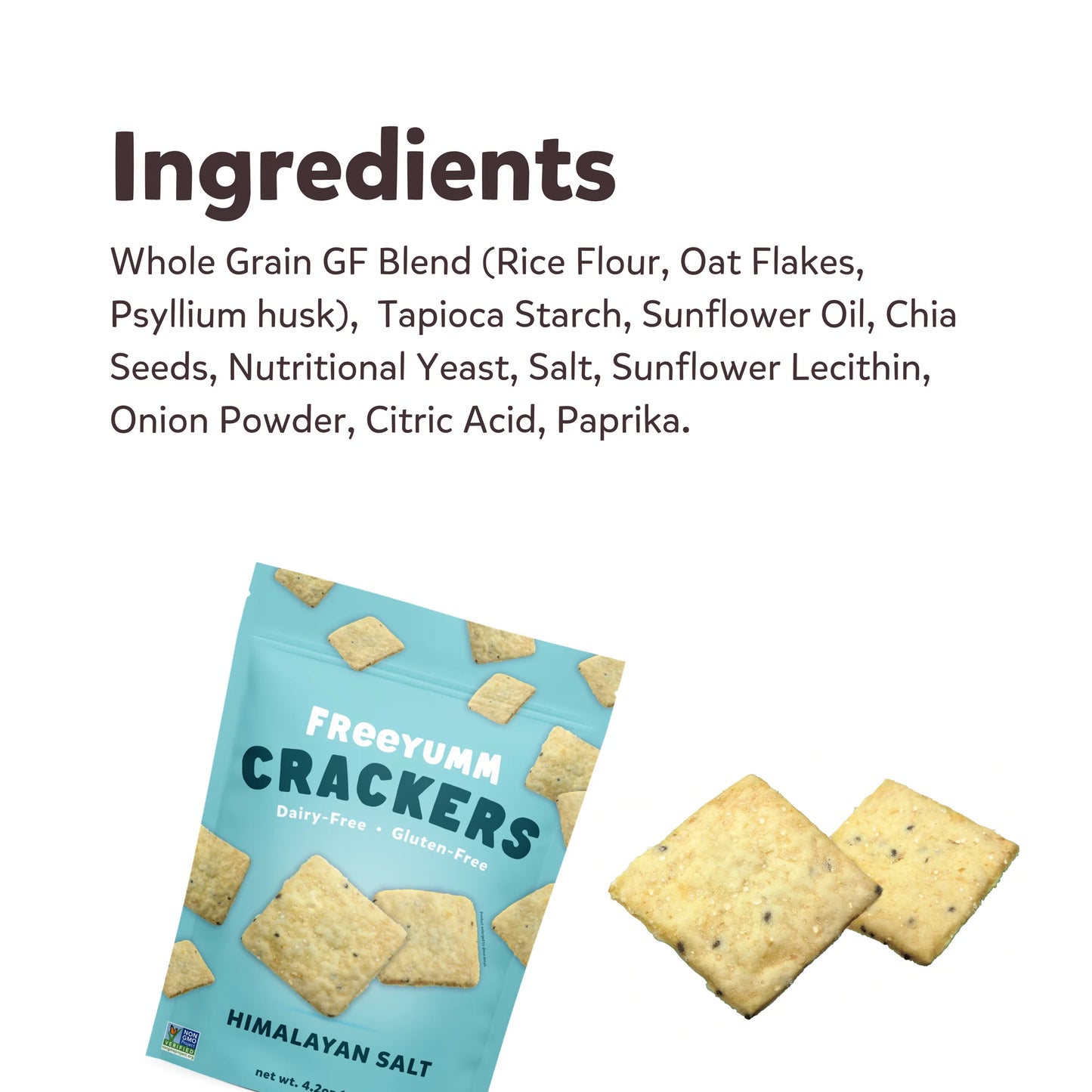 FreeYumm Himalayan Salt Crackers