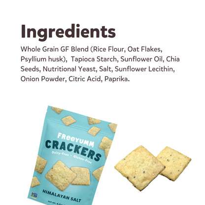 FreeYumm Himalayan Salt Crackers
