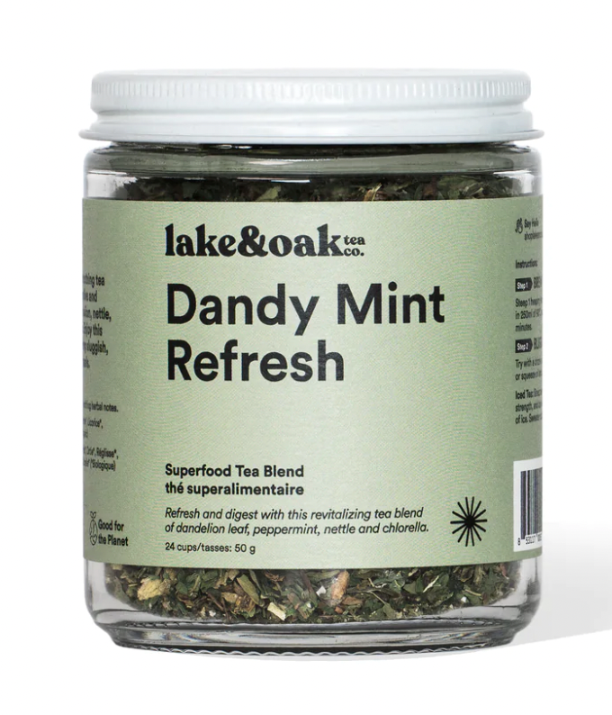 Lake & Oak Dandy Mint Refresh Tea