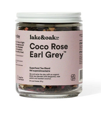 Load image into Gallery viewer, Lake &amp; Oak Coco Rose Earl Grey Tea
