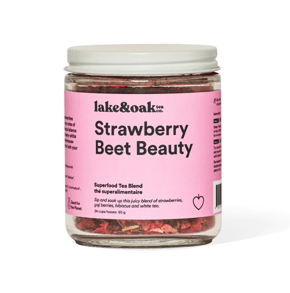 Lake & Oak Strawberry Beet Beauty Tea