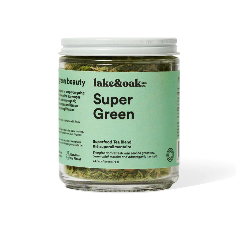 Lake & Oak Super Green Tea