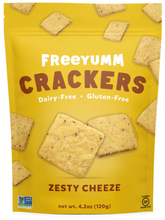 Load image into Gallery viewer, FreeYumm Zesty Cheeze Crackers
