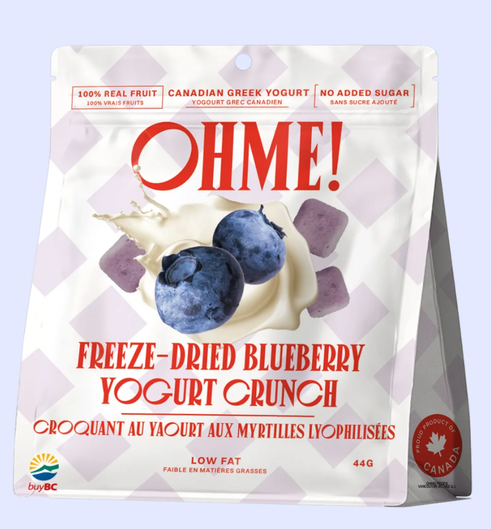 OHME! Freeze Dried Yogurt Blueberries
