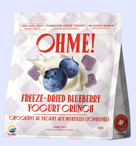 OHME! Freeze Dried Yogurt Blueberries