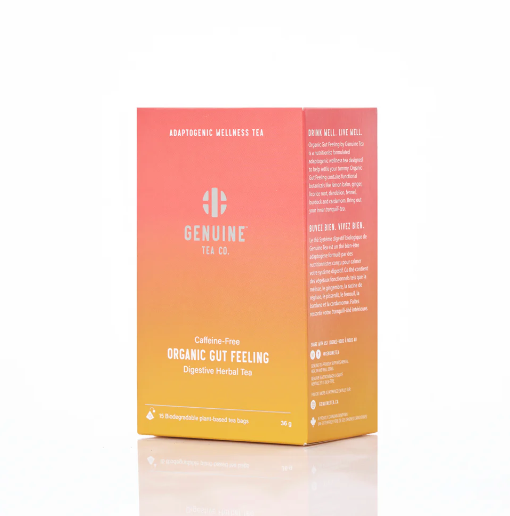 Genuine Tea Gut Feeling Adaptogenic Wellness Tea