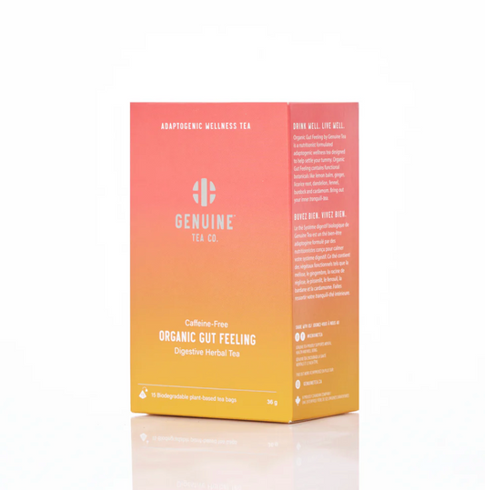 Genuine Tea Gut Feeling Adaptogenic Wellness Tea