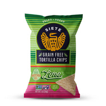 Load image into Gallery viewer, Siete Grain Free Lime Tortilla Chips
