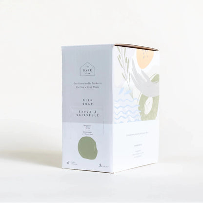 The Bare Home Bergamot & Lime Dish Soap