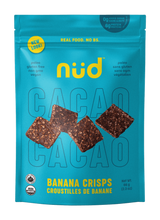Load image into Gallery viewer, Nud Cacao Banana Crisps
